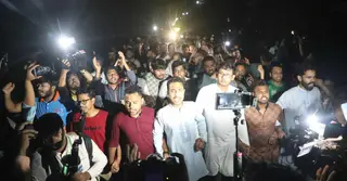 জাকসু নির্বাচন বাতিল চেয়ে ছাত্রদলের মিছিল